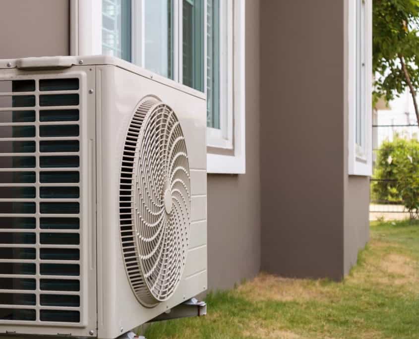 Residential ductless HVAC system